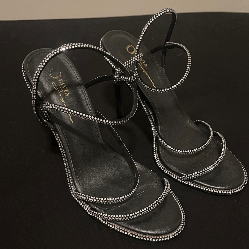 Black Prom Heels
